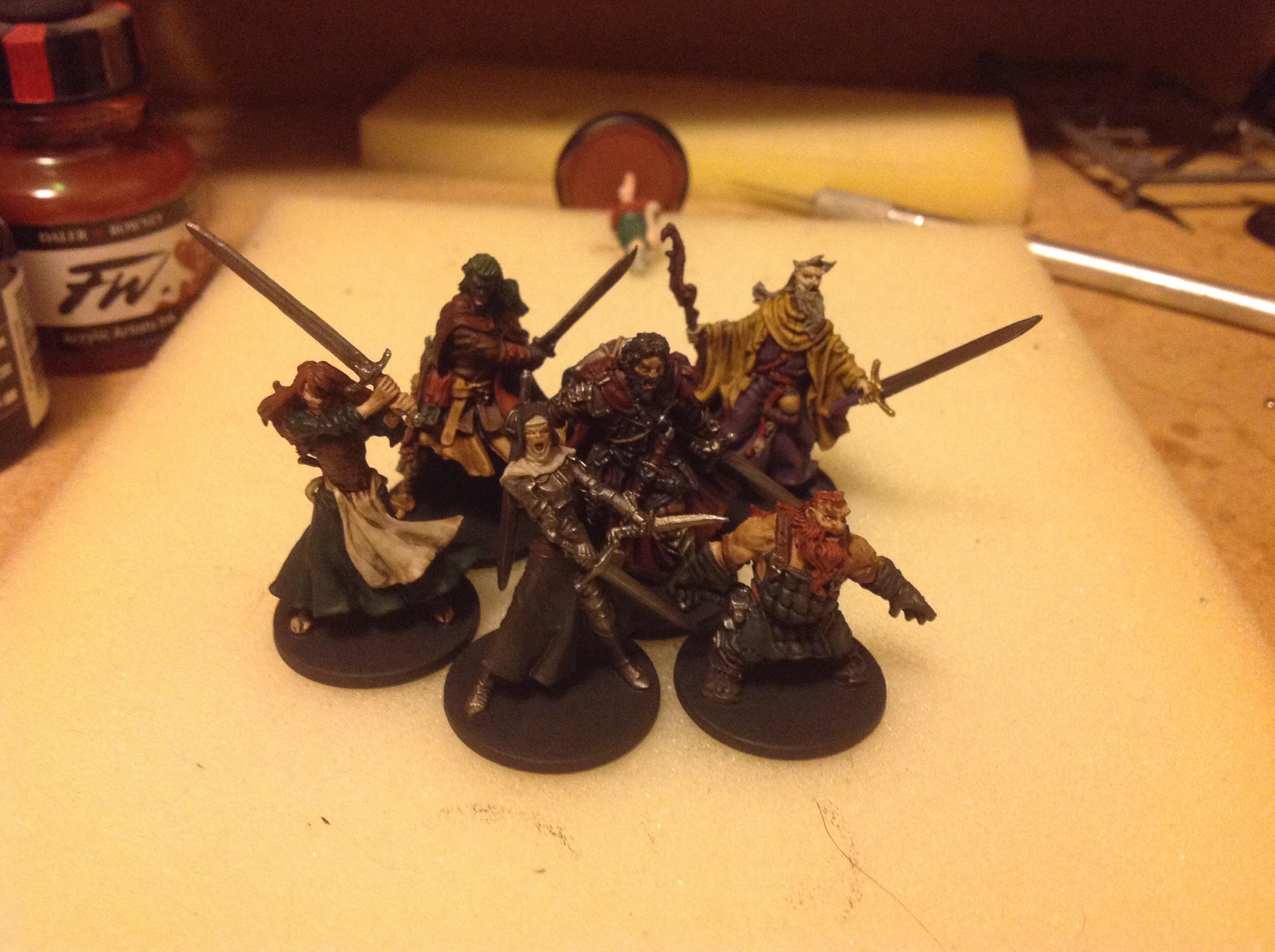 Black Plague, Survivors, Zombicide WHARBLEGARBLE!!! Painted Allready